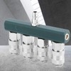 4 Way Air Hose Splitter, Brass Galvanised Pneumatic Connection Adapter,