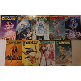 Cat Claw 1 - 9, September 1990 - October 1991 (set of 9 comics)