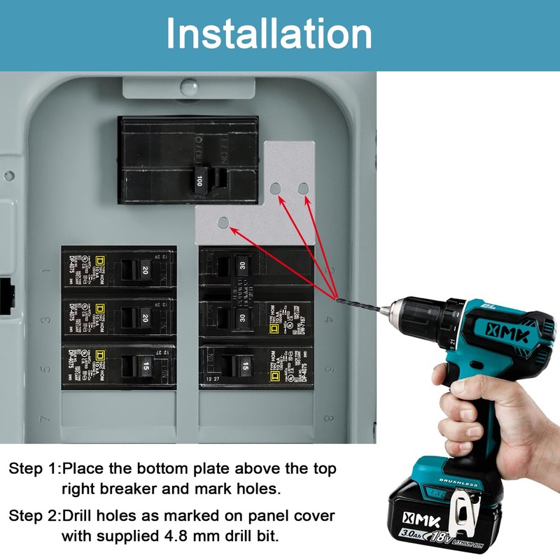 Generator Interlock Kit for Square D QO or Homeline 100