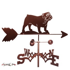 SWEN Products Hand Made English Bulldog Dog Side Mount Weathervane ~New~