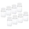 PATIKIL 20ml 0.7 Oz Wide Mouth Reagent Bottle, 8 Pack