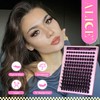 ALICE Lash Clusters Wispy Volume Eyelash Clusters with 2 Spikes