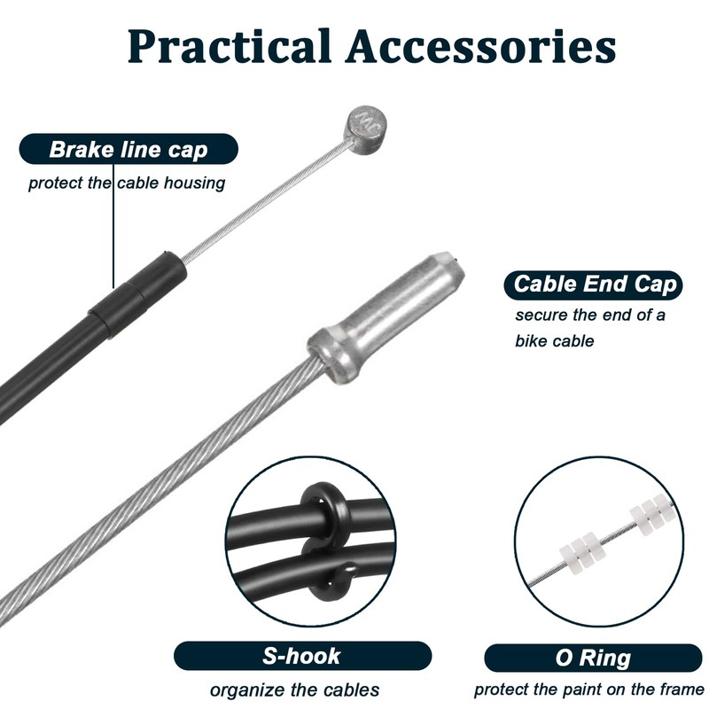 Tsathoggua Bicycle Brake Cable Set - Mountain Bike Inner Brake
