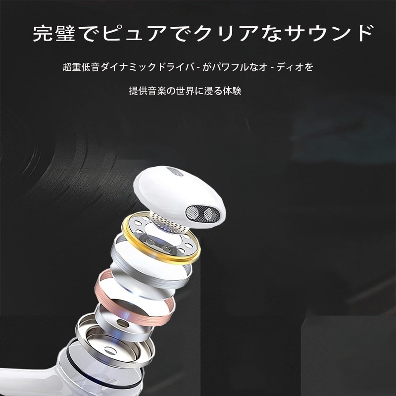 RuiMi Wired Earphones with Mic 3.5mm In-Ear Headphones High Definition