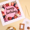 Moretoes 16pcs Cake Boxes, 10x10x10 Inches Tall White Square Bakery