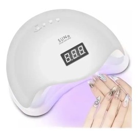 Lampara De Uñas Uv Profesional Secador Uñas Led Con Pantalla                                                                                          
