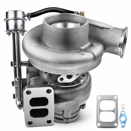 A-Premium Complete Turbo Turbocharger Kit, with Wastegate Actuator & Gasket, Compatible with Dodge Ram 2500/Ram 3500 1994-2002, 5.9L, Replace# 3538881, 3538882