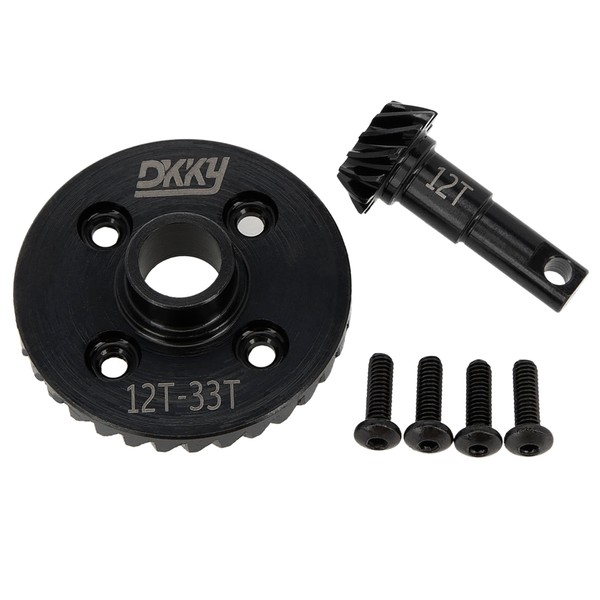 DKKY TRX4 Diff Gears Overdrive 12T 33T for Traxxas TRX4