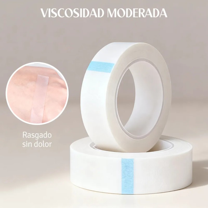 20pc Mini Extensión Pestañas Cinta Médica Blanca Blanco 450 125