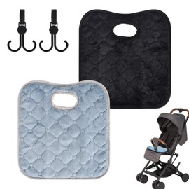 2 PCS Baby Car Seat Protector for Potty Training - Waterproof & Absorbent Seat Cover with 2 Hooks - Universal Child Car Seats Protector Mat for Toddlers - Anti-Leakage & Anti-Slip