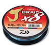 Daiwa J-Braid Grand 8-Braid, 150 metres, 0.13mm, 8.5 kilograms/19lbs, Multicolour,