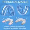 RAZYZOA - Protector Bucal para Dormir, 8PCS Guarda dental bruxismo,