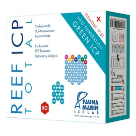 Fauna Marin SRL ICP-TOTAL over 90 values, water analysis of the most important macro and trace elements