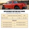 SecosAutoparts Driver Side Bottom Replacement Cloth Seat Cover Gray Compatible