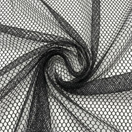 10 Pcs Black Stretch Weaving Nets – Flexible Triple Helix Hair Net for Sew-in Weave Styles, Soft & Breathable Mesh Fits Scalp Contour, Durable Weave Net Cap for Braiding, Salon & Home Use