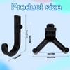 4pcs Storage Shed Hooks, Plastic J and Y Shape Tool