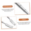 Baluue 2sets Face Beauty Tools Pore Scraper Stainless Steel Blackhead