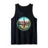 North Star Compass Rose Tank Top
