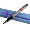Jinhao HongYun 75 Fountain Pen, Chiseled Silver, Fine Nib With