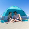 Alvantor Beach Tent Beach Umbrella Outdoor Sun Shelter Cabana Automatic