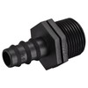 sourcing map Drip Irrigation Fittings 15.5mm Barbed to G3/4 Male
