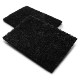 JUWEL Replacement filter Bokashi kitchen composter Sensei (replacement filter 2 pieces, activated carbon filter, hygienic and odourless fermentation process, filter dimensions: 15 x 9.5 x 1 cm) 20199