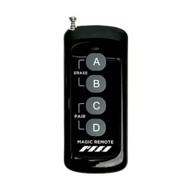 SmokeNINJA Magic Remote – Handheld Remote Control for Pairing Up to 10 SmokeNINJA Fog Machines for Cinematic Photography and Video Production
