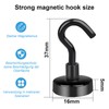 Aenienoe Pack of 20 Magnetic Hooks Small Strong Magnets with