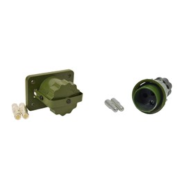 Nato Socket / Plug 2-Pin with Contacts 35 mm²