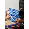 Poromoro Spanish Portuguese Azulejo Style Backsplash Peel and Stick Tile