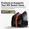 Camco Sidewinder 15-Ft RV Sewer Hose Support - Features Flexible