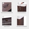 Giantex Laundry Hamper Bamboo Laundry Basket, Clothes Hamper with Lid