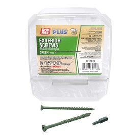 Grip Rite L312ST5 3-1/2-inch by 10 Green T-25 Star Drive PrimeGuard Plus Wood Construction Screw