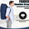 Backpack Laundry Bag, 115L XL Laundry Bags with Straps, Extra
