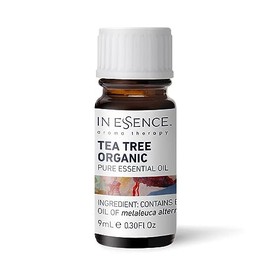 In Essence Therapeutic Pure Natural Australian Native Organic Tea Tree Aroma Essential Oil 9mL