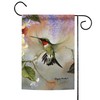 Toland Home Garden 119351 Ruby Throated Honey Garden Flag
