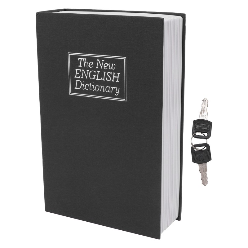 Book Safe Simulation Book Safe Box Portable Money Storing Box