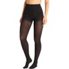 3 Pantimedias De Compresion Media Prevent Varices Circulacion (Mediana, Negro