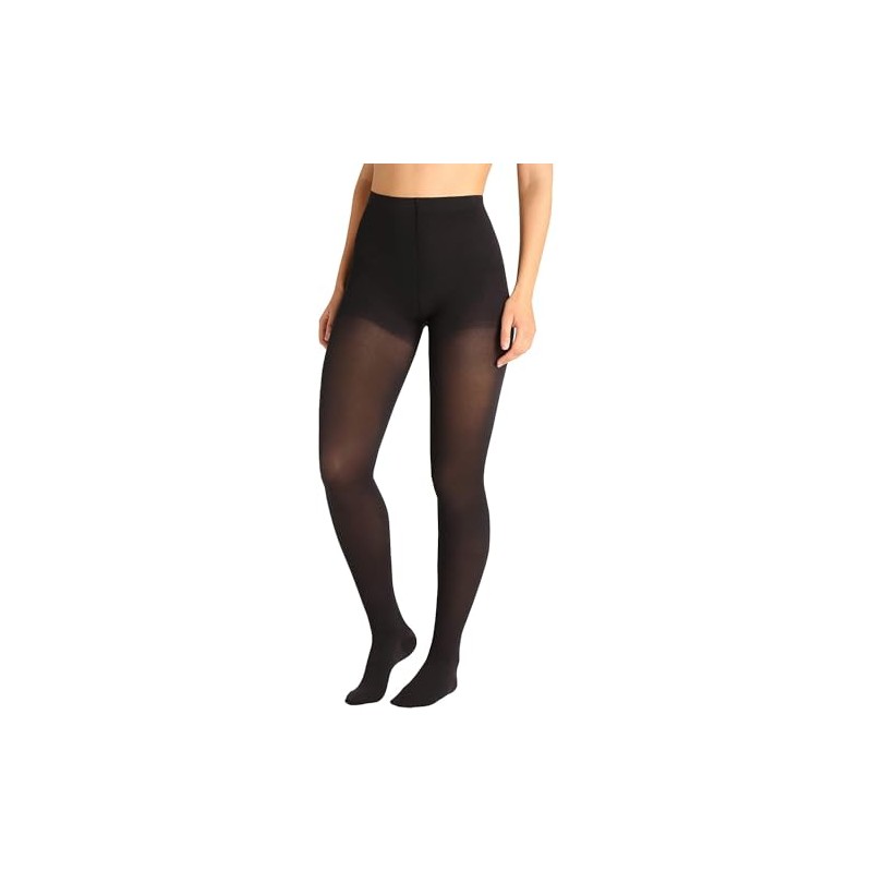 3 Pantimedias De Compresion Media Prevent Varices Circulacion (Mediana, Negro