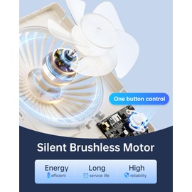 TriPole Mini Desk Fan USB Powered Portable Fan Small Personal Fan 3 Speeds Strong Airflow Table Fan for Travel Home Office Bedroom Desktop, 3.3ft Cable (No Battery, Beige)