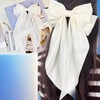 YVYAVGE 5 Pcs Silky Satin Bow Headband Set For Women