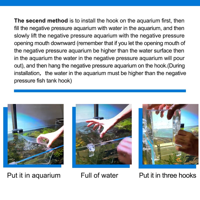 Negative Pressure Aquarium Fish Tank Cool Fish Tank Aquarium Water