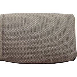 Dreamwear DP-HR75F-ABN1 Headcover, Brown, Width 9.4 x Depth 8.3 inches (24 x 21 cm), Office Chair, Headrest, Chair Cover