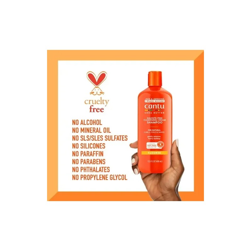 Set Cantu Shampoo Acondicionador Hydrating Cream