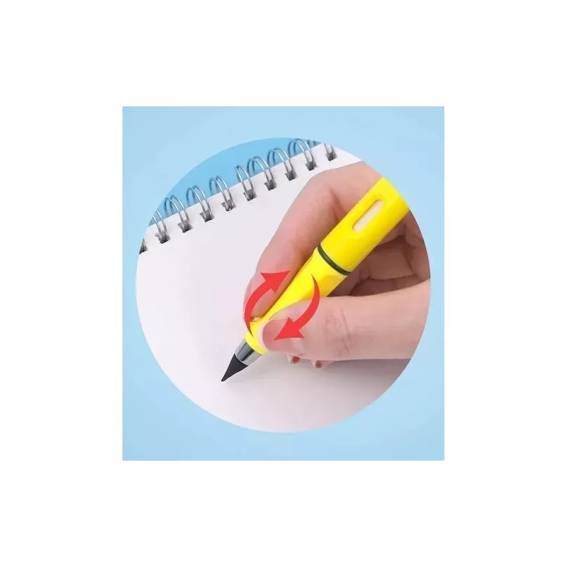 Innovaciones Pack 50 Lápices Infinos Escritura Dibujo Mágico Con Borrador