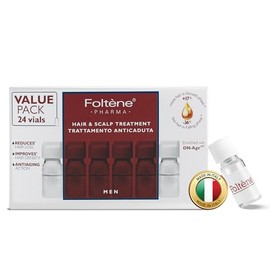 Foltene Tratamiento Para Cabello Y Cuero Cabelludo Hombre - Reparar Daños Y Adelgazamiento Para Hombres De Todo Tipo Natural - Suero Nutritivo Para