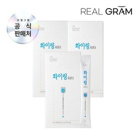 (30회분) [리얼그램] 화이링 워터 레몬맛 포도당 수분 충전 8g x 10포 3박스 (30 servings) [RealGram] Hydrating Water Lemon Flavor Glucose Moisture Recharge 8g x 10 packs 3 boxes