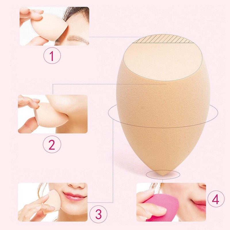 Makeup Sponge Set of 9 Multifunctional Makeup Puff Foundation Sponge