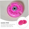 BIUDECO 2pcs Training Wheels for Boys and Girls Glowing Auxiliary