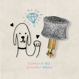 PLATGO Diamond Dog and Cat Nail Grinder Replacement Heads/Bit for Casfuy, Electric File Diamond Head for Nails, Pet Nail Trimmer Head, Grinding Wheel for Dogs and Cats.(NOT for DREMEL)